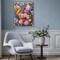 Flowers Paint by Numbers for Adults-Flowers Paint by Number Adult,Paint by Number Canvas for Adults Flowers DIY Acrylic Canvas Paint by Numbers for Adults Drawing Colorful Paintworks Artwork